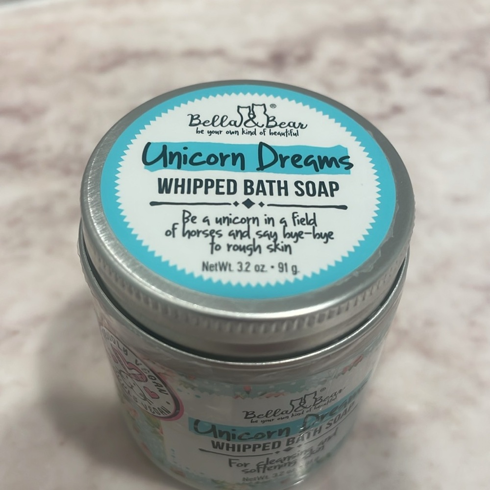 Unicorn Whipped shower/bath Soap moisturizing skincare - Picture 4 of 6